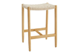 Leif Solid Bamboo Counter Height Stool