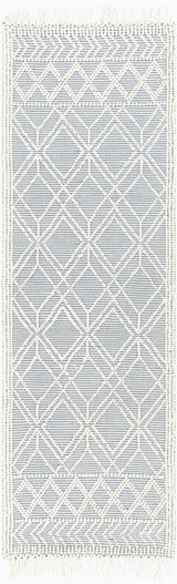 Ramsbury Denim Blue Wool Rug