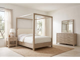 Fermo Weathered Mango Canopy Bedroom Set: the whole set