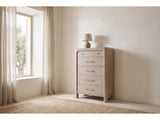Fermo Weathered Mango Canopy Bedroom Set: chest