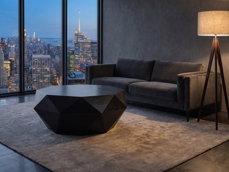 Follonica Faceted Acacia Coffee Table