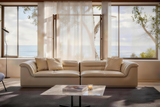 Hover 130" Leather Sofa