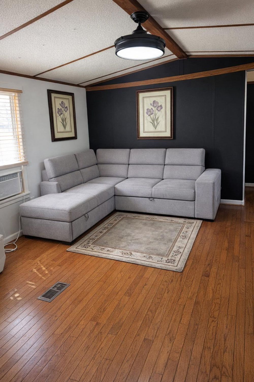 Finn Fabric Sectional Sofa Bed