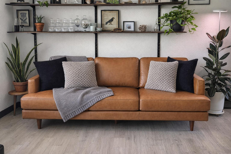 Grosseto Leather Sofa
