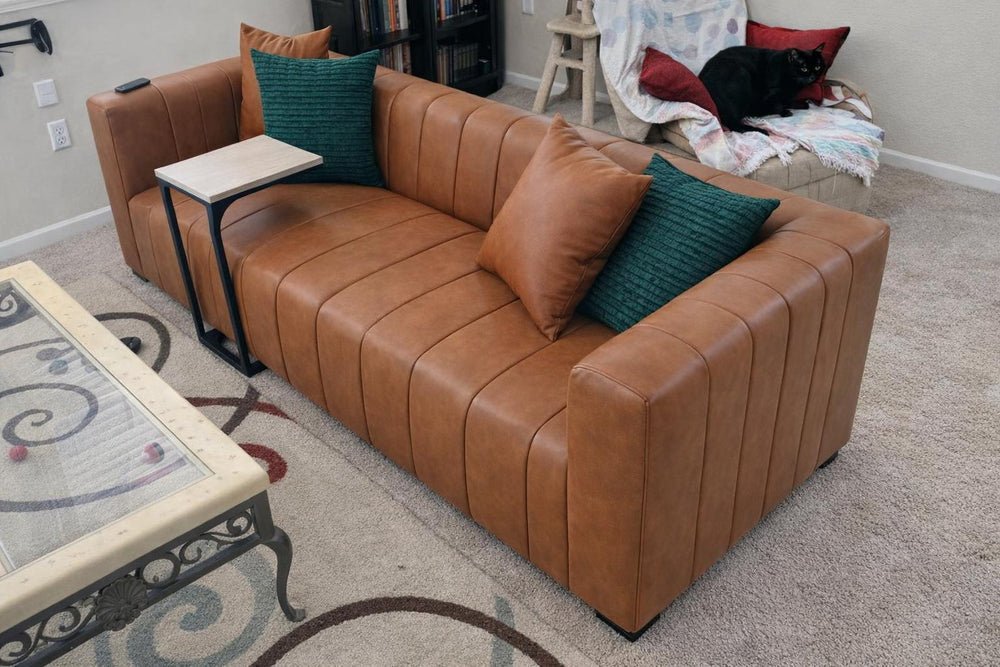 Victoria Leather Sofa