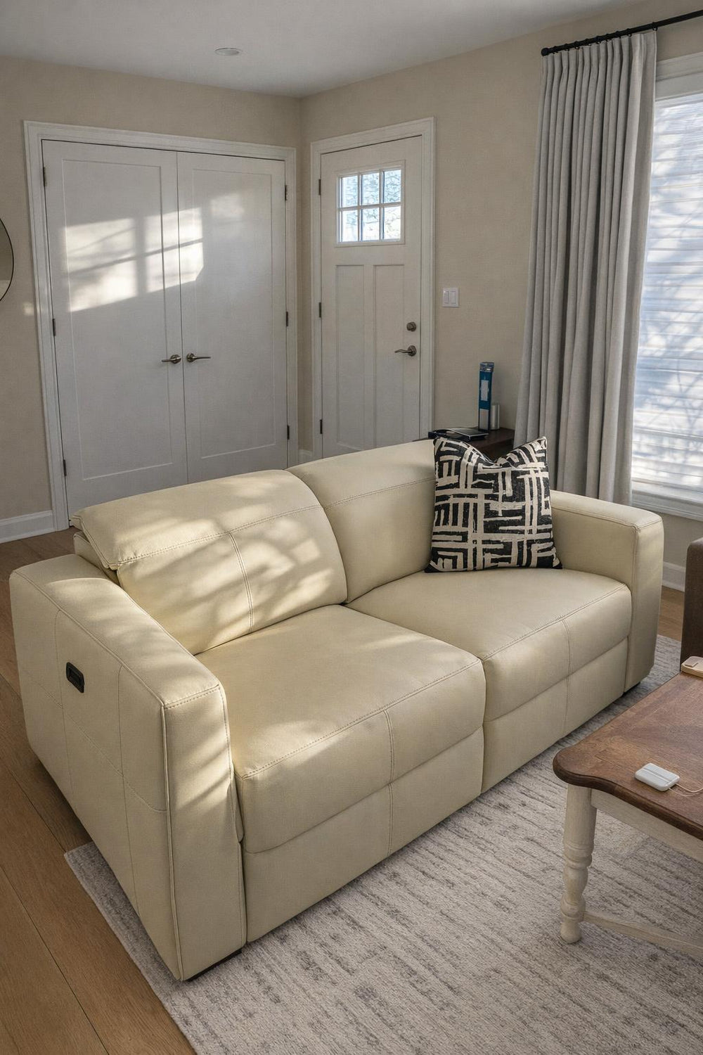 Carmen Leather Dual Recliner Sofa