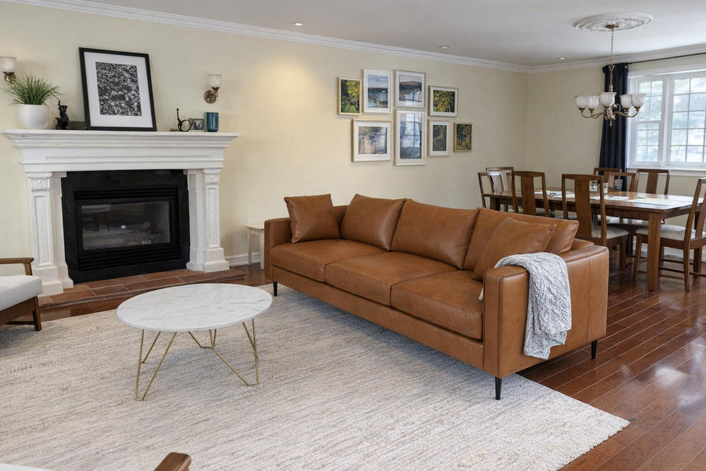 Jasper Leather Sofa