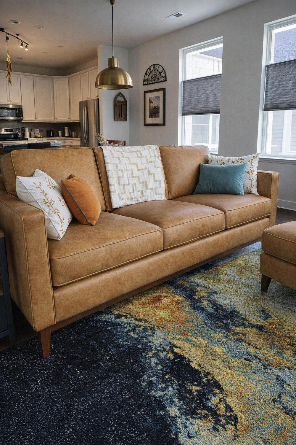 Hannah Leather Sofa