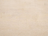 Close-up of the Ivrea Reclaimed Pine Console Table: the pale cerused grain of the reclaimed pine top