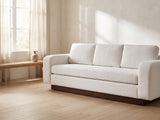 The Lucca sofa styled in a room setting