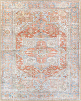Rust Maayon Washable Rug