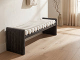 Matera Channel-Roll Bench seen from another angle