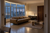 Valencia Melania Distressed Leather Recliner Sofa