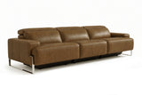 Valencia Melania Distressed Leather Recliner Sofa