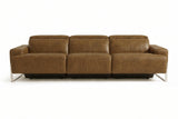 Valencia Melania Distressed Leather Recliner Sofa