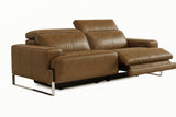 Valencia Melania Distressed Leather Recliner Sofa