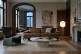 Valencia Melania Distressed Leather Recliner Sofa