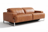 Valencia Melania Distressed Leather Recliner Sofa