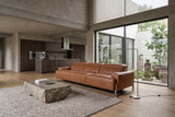 Valencia Melania Distressed Leather Recliner Sofa