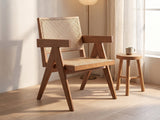 Modena Cane Lounge Chair seen from another angle