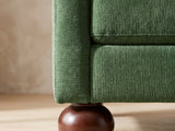 Close-up detail of the Novara sofa