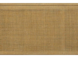 Numana Sand Wash and Natural Cane Bedroom Set: Detail: cane