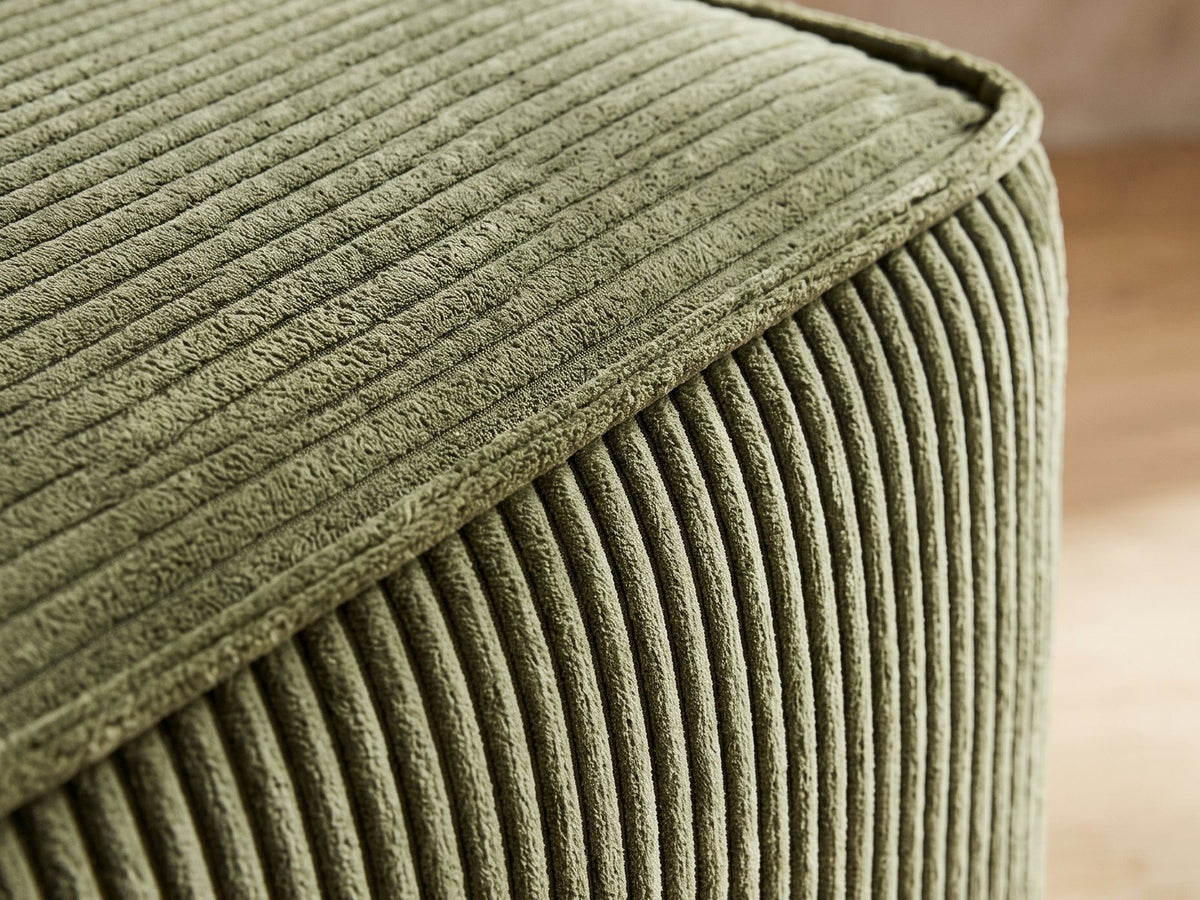 Close-up detail of the Orvieto cocktail ottoman