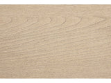 Osimo Light Elm Upholstered Bedroom Set: Detail: grain