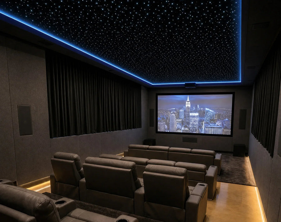 The room comes alive at night