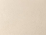 Close-up of the Pescocostanzo Cream Textured Fiberglass Mushroom Side Table: the sand-textured matte finish