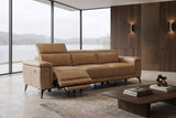 Valencia Pista Distressed Leather Reclining Sofa