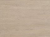 Close-up of the Portogruaro 70-Inch Weathered Mango 9-Drawer Dresser: the wire-brushed weathered mango grain