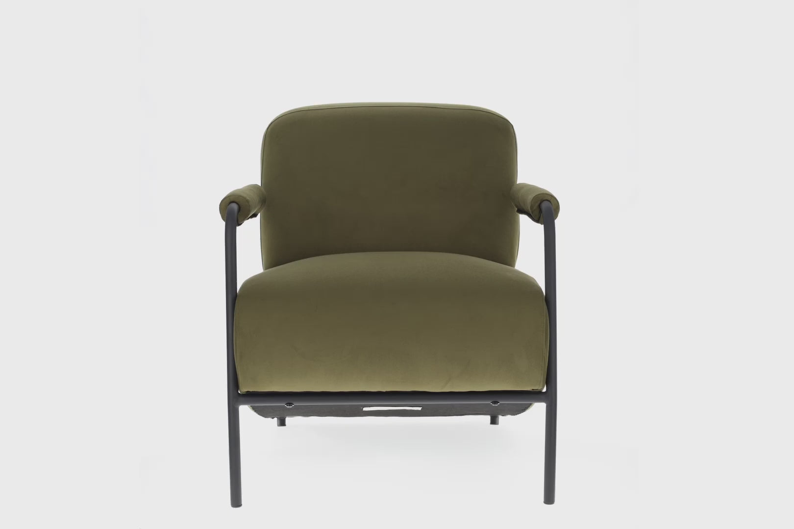 Arianna Parisian Velour Accent Chair
