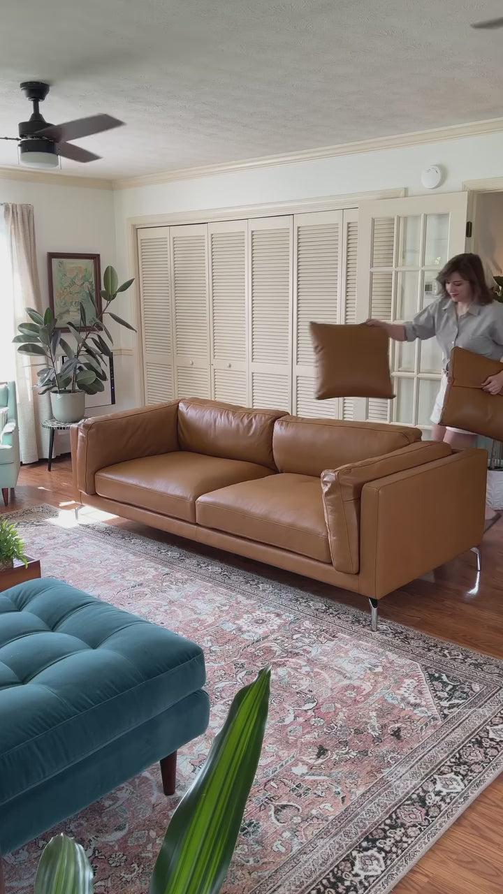 Zadar Leather Sofa
