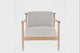 Regal Fabric & Wood Accent Chair