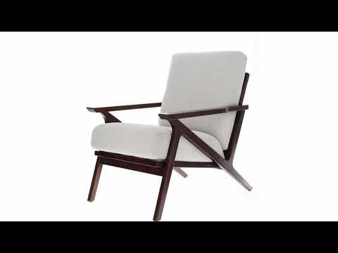 Mia Fabric Accent Chair