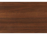 Recanati Dark Walnut Mid-Century Bedroom Set: Detail: grain