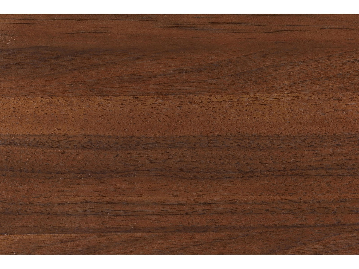 Recanati Dark Walnut Mid-Century Bedroom Set: Detail: grain