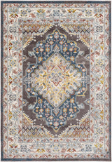 Haymond Brown Medallion Area Rug