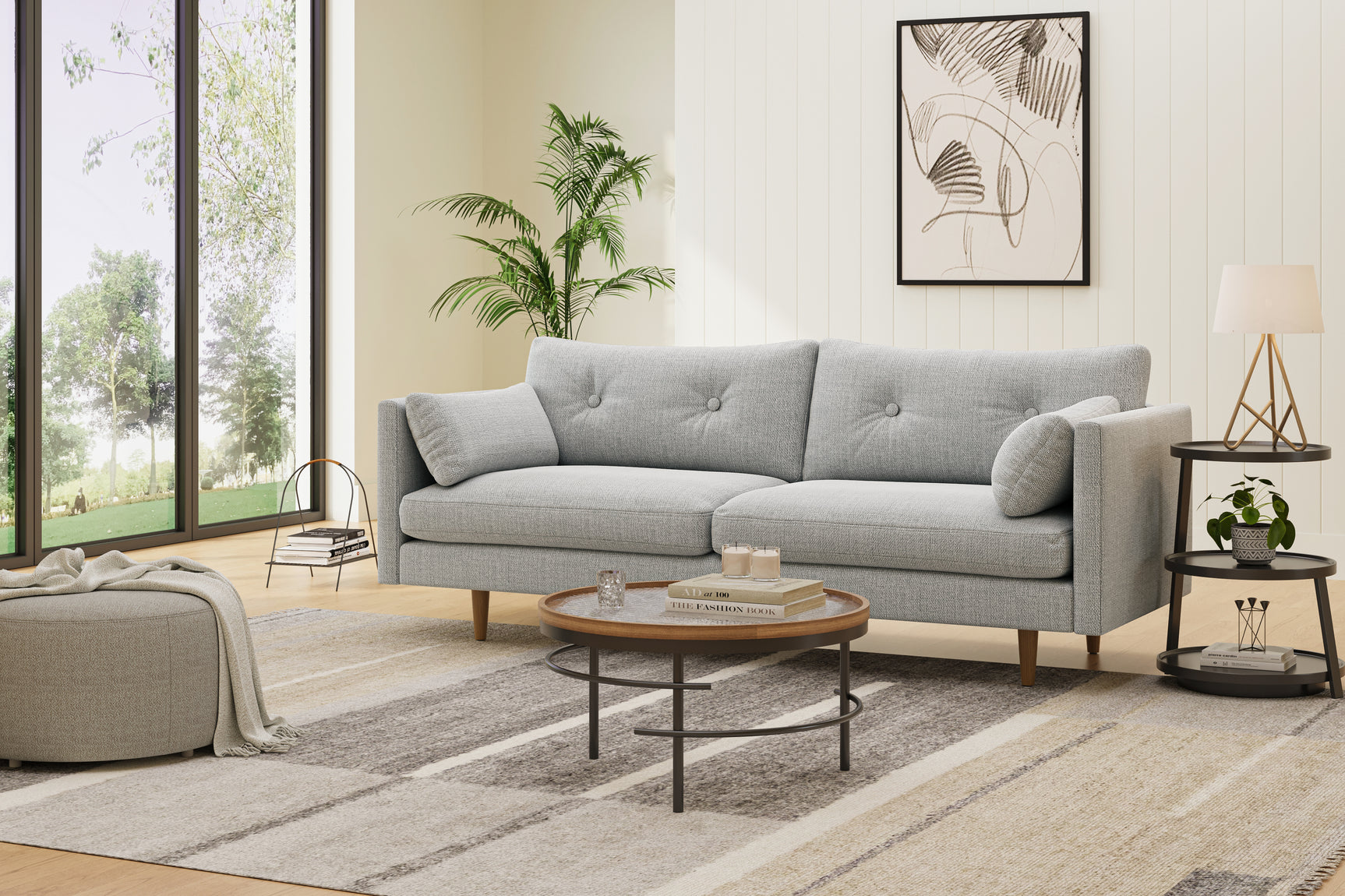 Riga Fabric Sofa