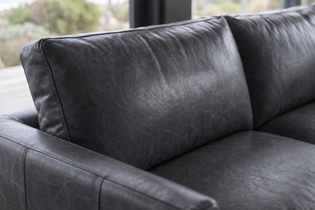 Serena Distressed Leather Sofa