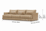 Serena Distressed Leather Sofa