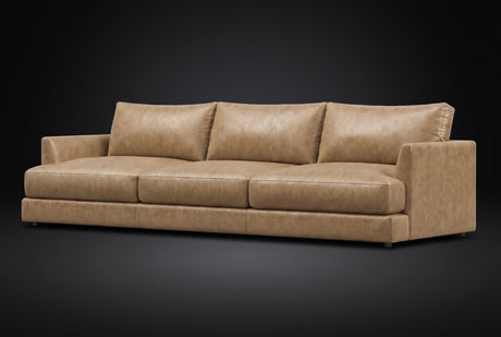 Serena Distressed Leather Sofa