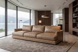 Serena Distressed Leather Sofa