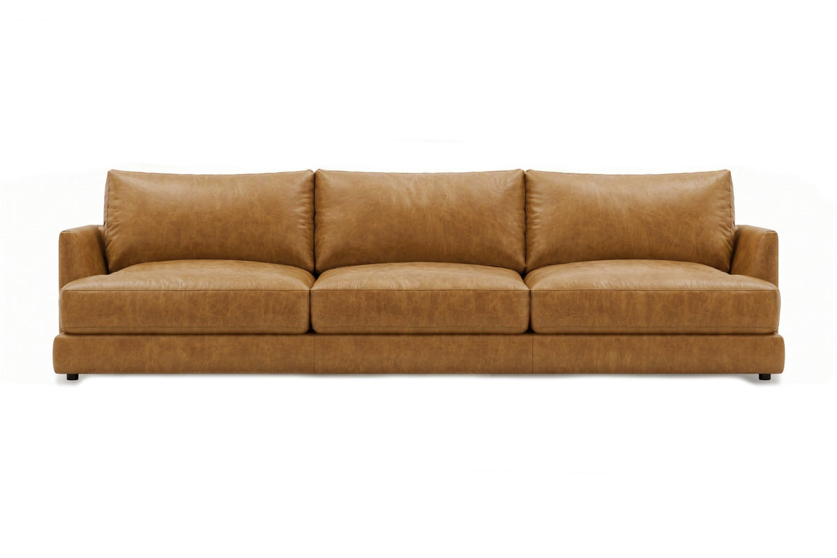Serena Distressed Leather Sofa