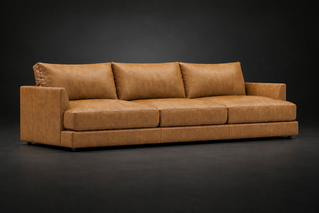 Serena Distressed Leather Sofa