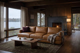 Serena Distressed Leather Sofa