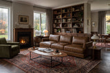 Serena Distressed Leather Sofa
