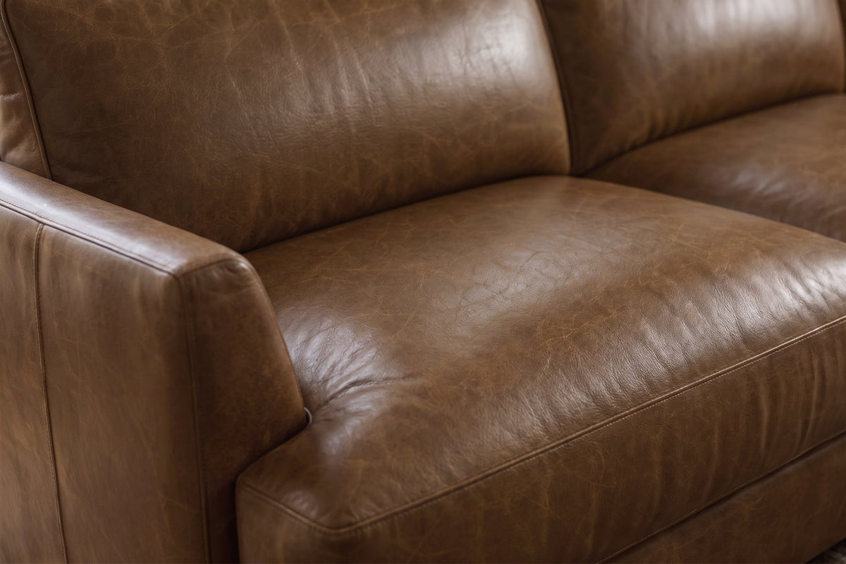 Serena Distressed Leather Sofa