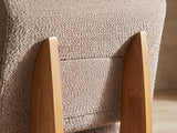 Close-up of the Siena slipper chair material